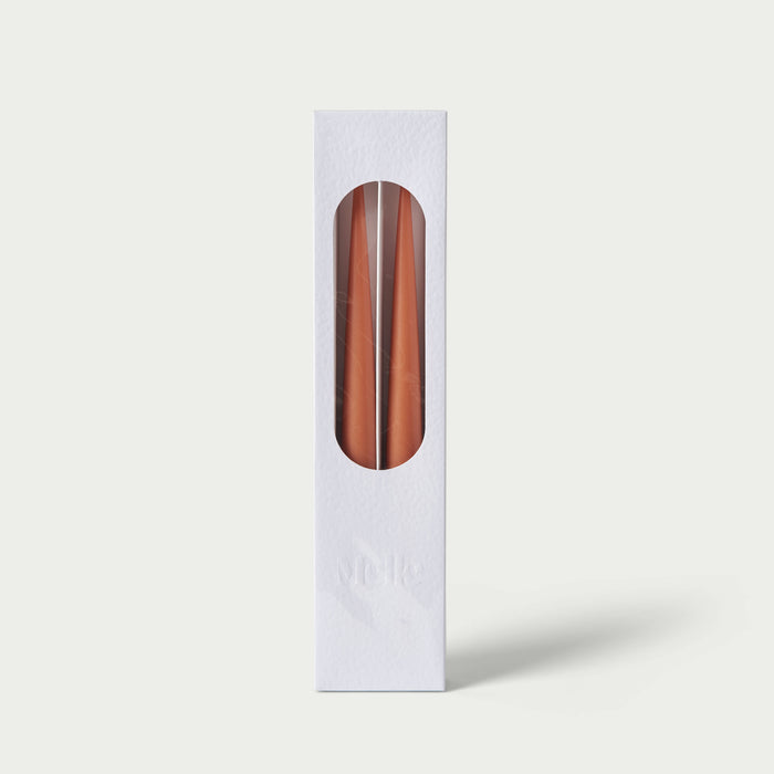 Melle Studio Taper Candles (Terracotta)