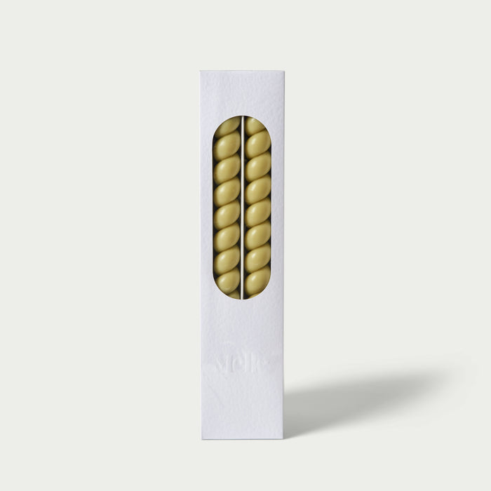Melle Studio Spiral Candles (Pistachio)