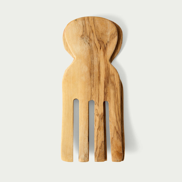 Wooden Finger Salad Servers