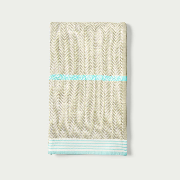 Mungo Tawulo Bath Sheet (Aqua)