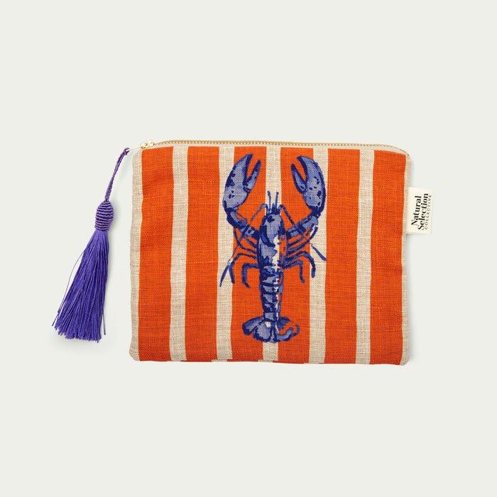 Natural Selection Azura Lobster Club Make-up Pouch