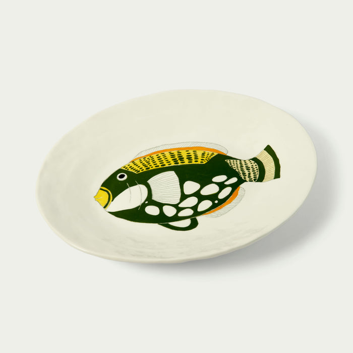 Large Oval Platter Clown Fish