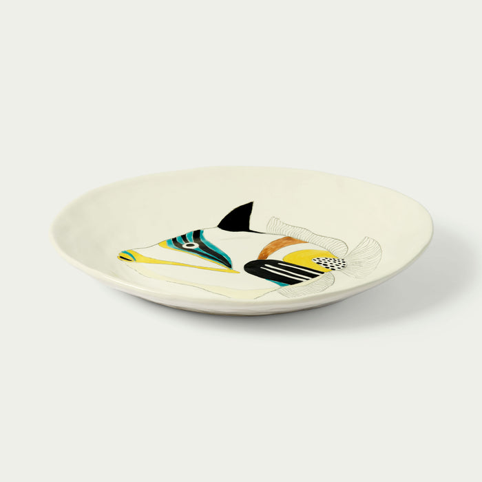Large Oval Platter Picasso Fish