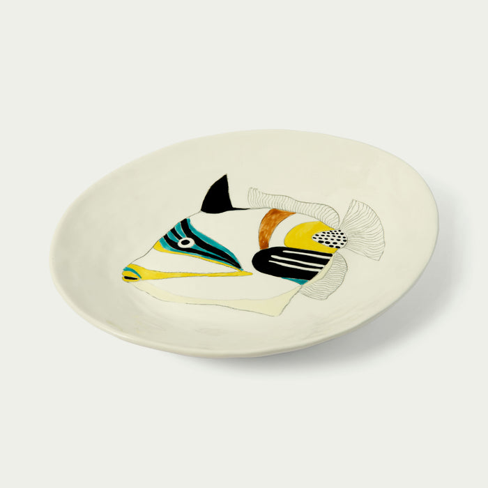 Large Oval Platter Picasso Fish