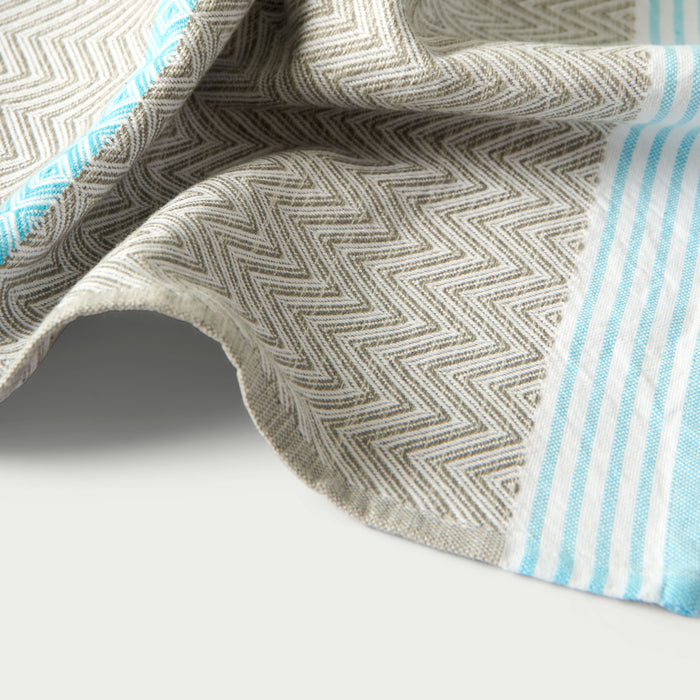 Mungo Tawulo Hand Towel (Aqua)