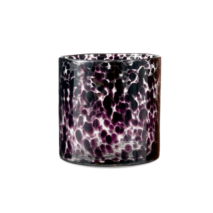 Large Black and Clear Tortoiseshell Hurricane
