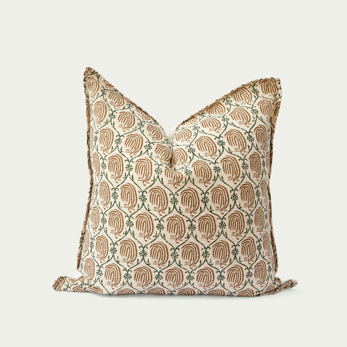 Trellis Ochre Scatter Cover