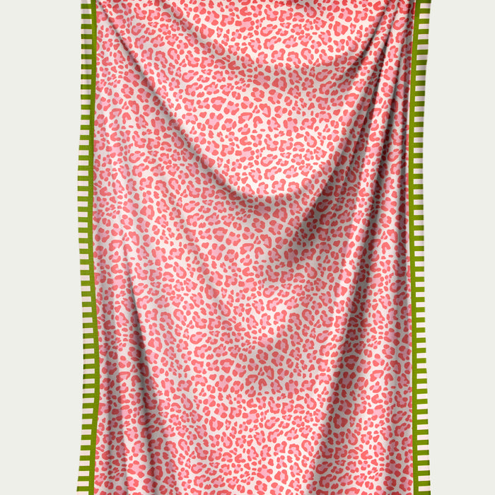 Large Tablecloth Pink Animal