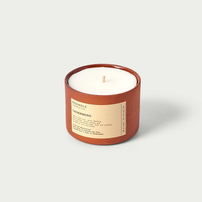 Medium Single Wick Terracota (Cederberg)