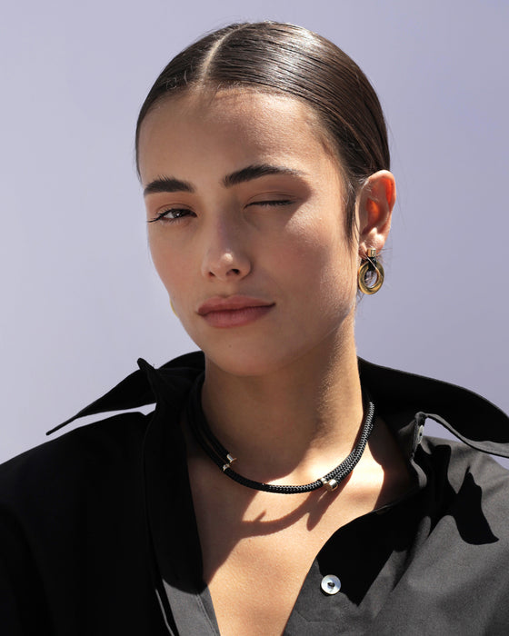 Pichulik Noor Earrings Black
